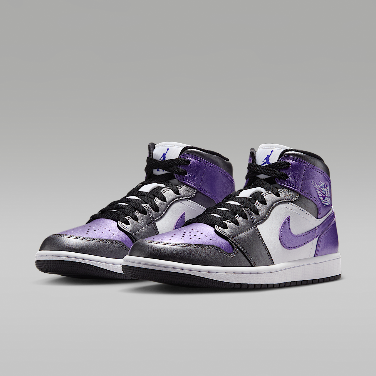 Nike Air Jordan sneaker Wit/Zwart/Grape Ice
