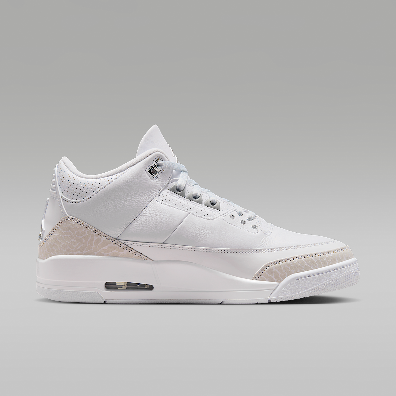 Nike Air Jordan sneaker Wit/Wit/Metallic Silver