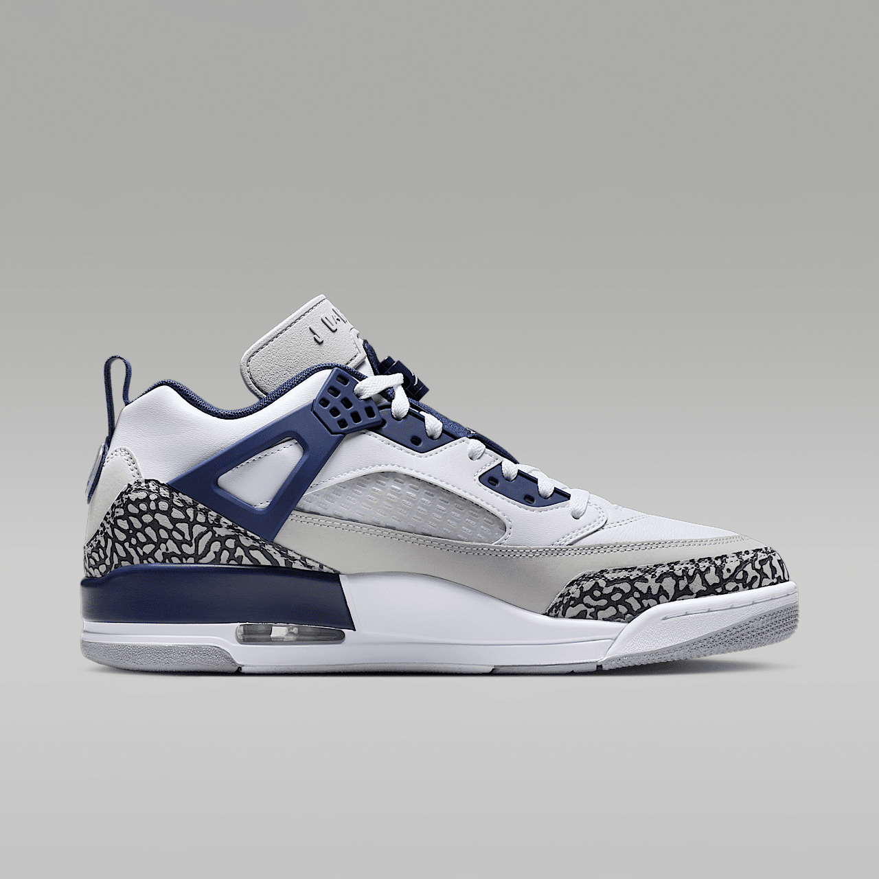 Nike Jordan Spizike Low sneaker Wit/Neutral Grey/Anthracite/Midnight Navy