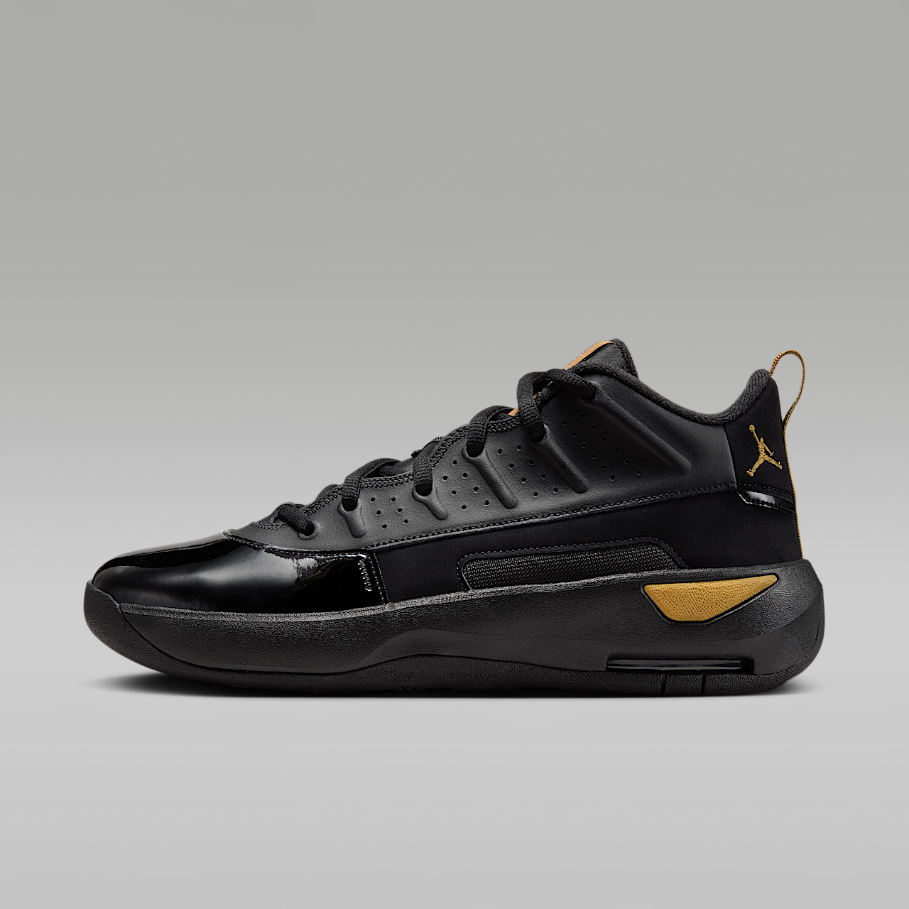 Nike  sneaker Zwart/Zwart/Metallic Gold