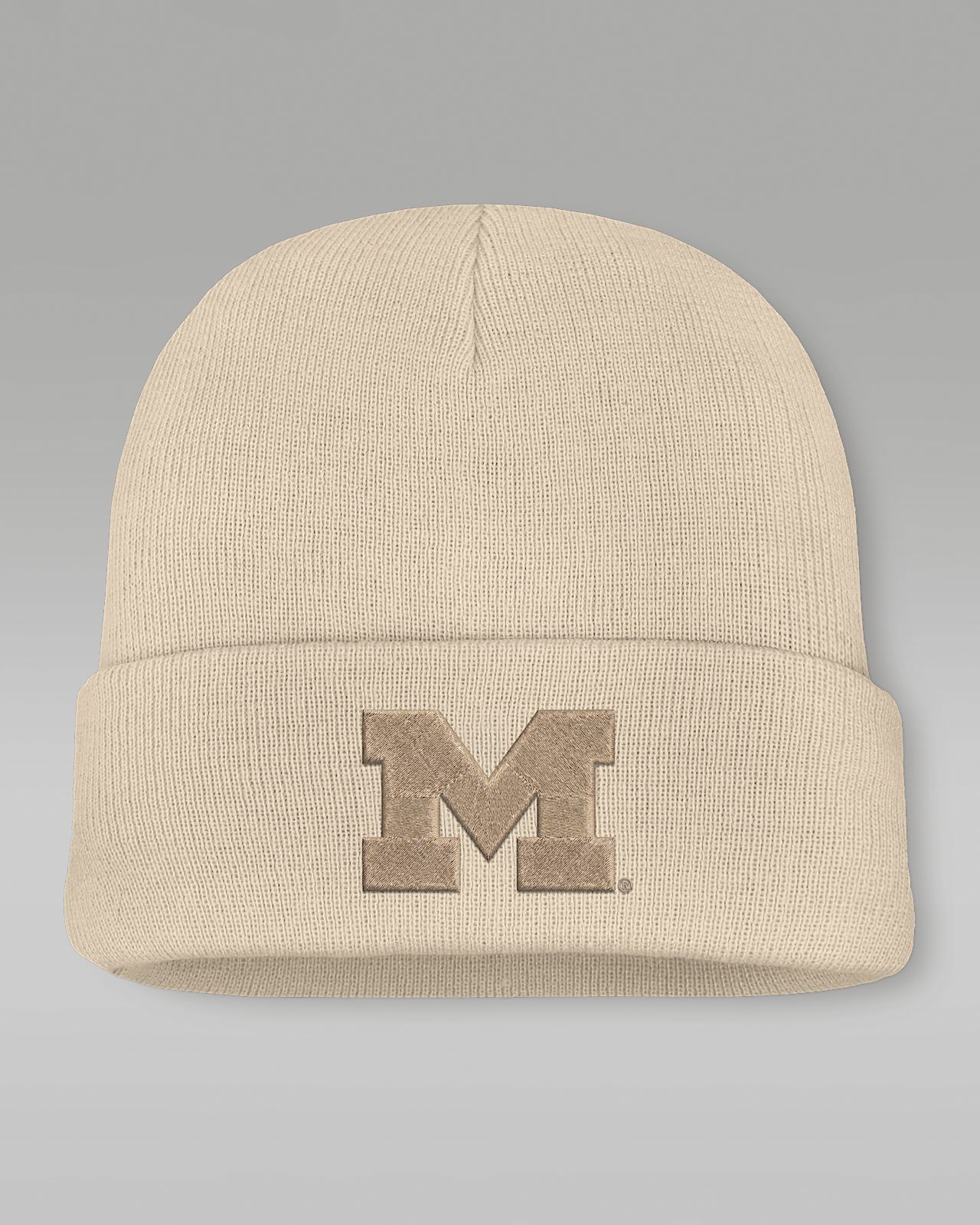 Мужские  Michigan Natural Utility Jordan Brand College Cuffed Beanie