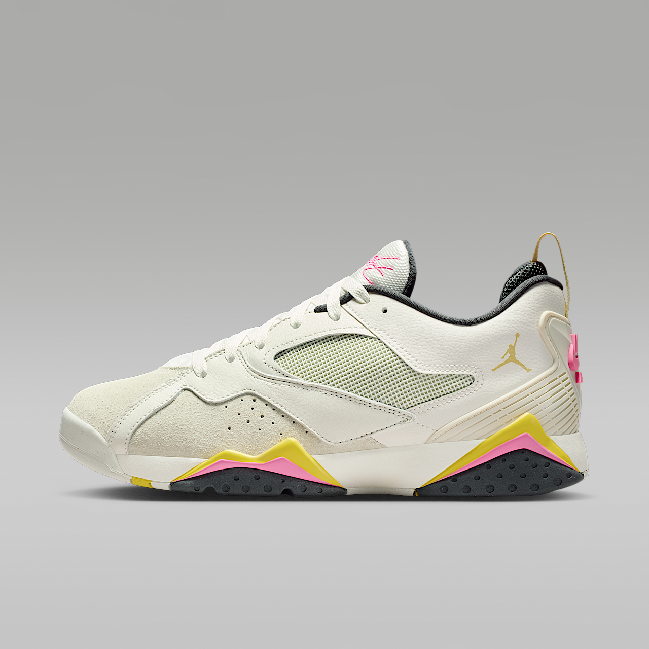 Nike Air Jordan sneaker Sail/Sea Glass/Bright Citron/Pinksicle