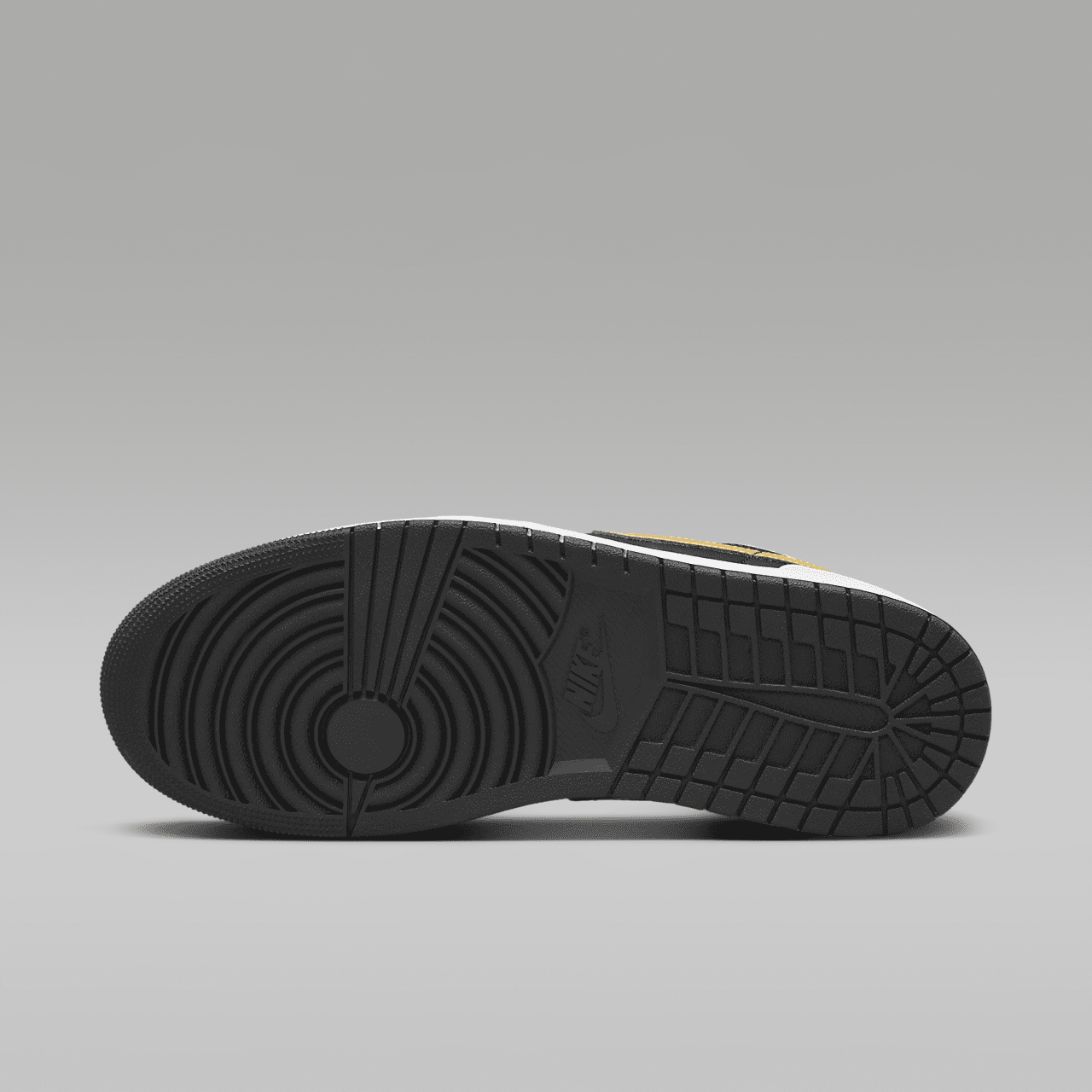 Nike Air Jordan 1 Low sneaker Wit/Zwart/Metallic Gold