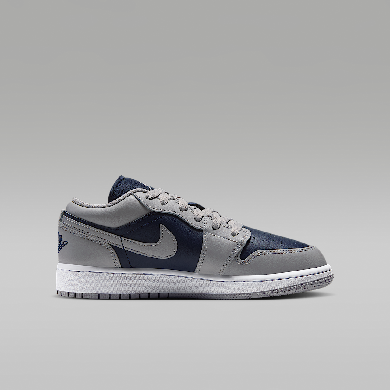 Nike Air Jordan 1 Low sneaker Tech Grey/Wit/College Navy