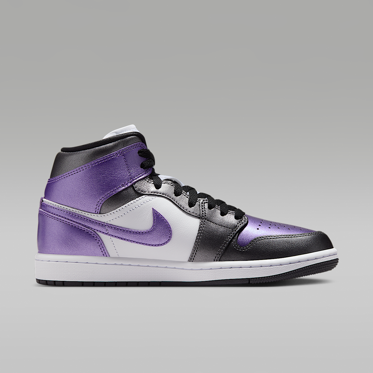 Nike Air Jordan sneaker Wit/Zwart/Grape Ice
