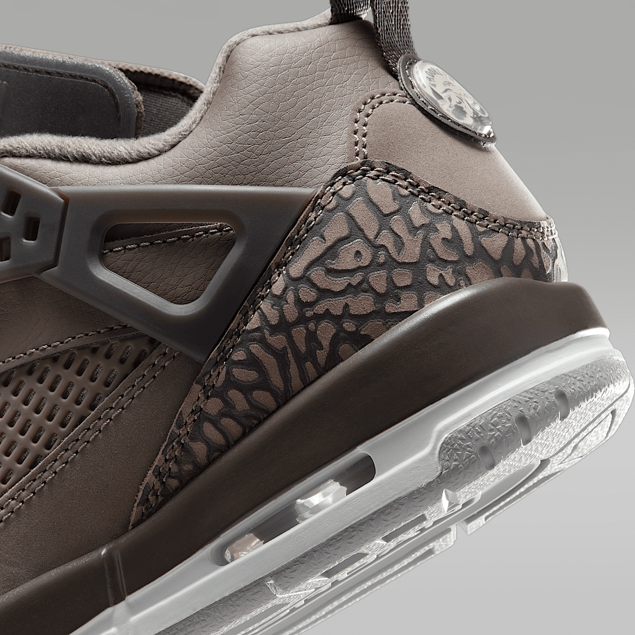 Nike Jordan Spizike Low sneaker Cave Stone/Anthracite/Medium Ash/Rattan