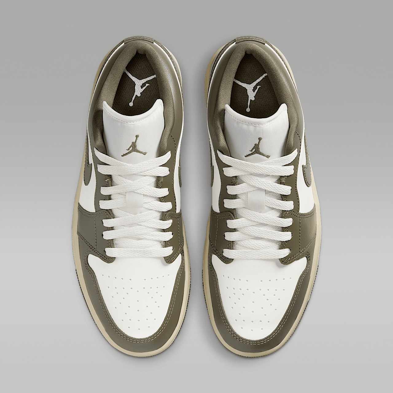 Nike Air Jordan 1 Low sneaker Sail/Coconut Milk/Medium Olive