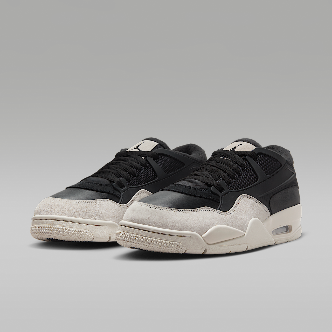 Nike Air Jordan 4 RM sneaker Zwart/Dark Grey/Light Bone