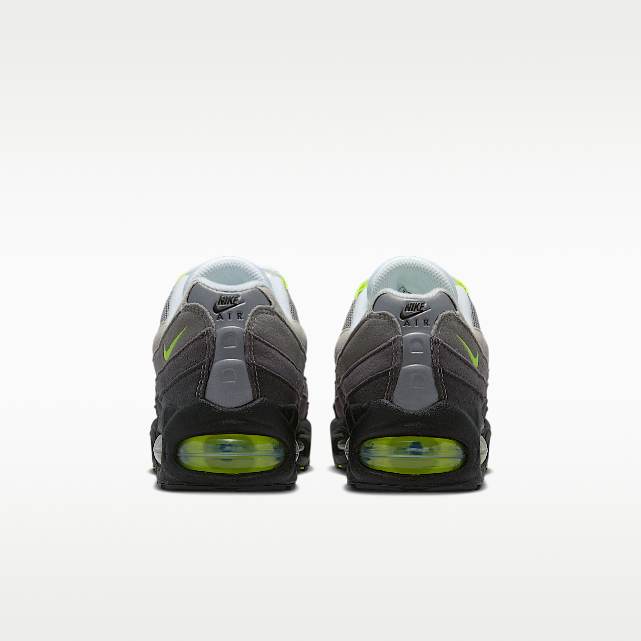 Nike Air Max sneaker Zwart/Anthracite/Light Graphite/Neon Yellow