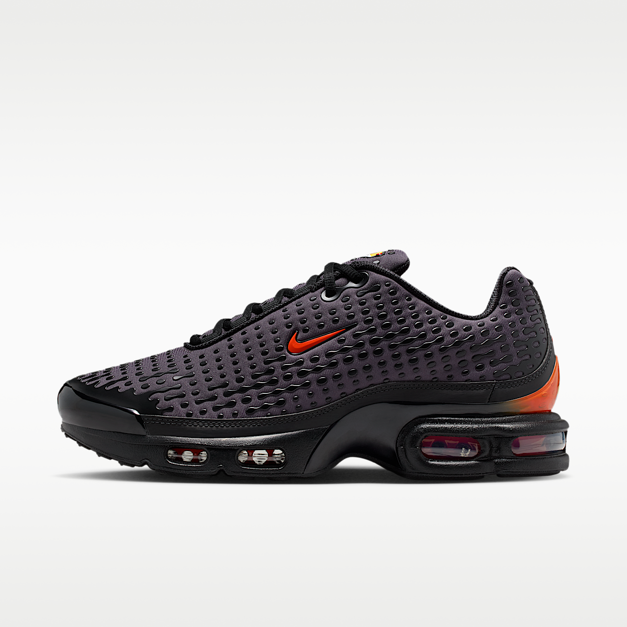 Nike Air Max Plus sneaker Zwart/Medium Ash/Bright Crimson/Dark Copper