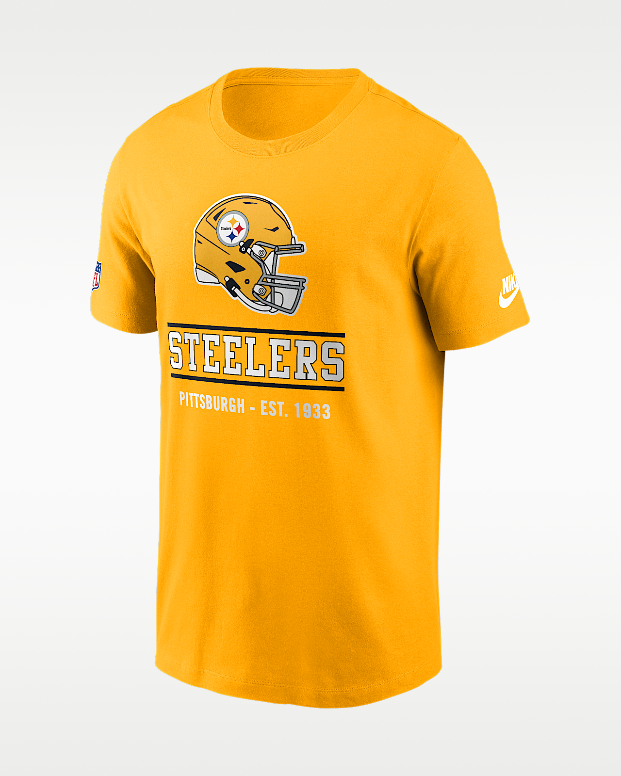 Мужская футболка Pittsburgh Steelers Essential Nike Dri-FIT NFL Long-Sleeve