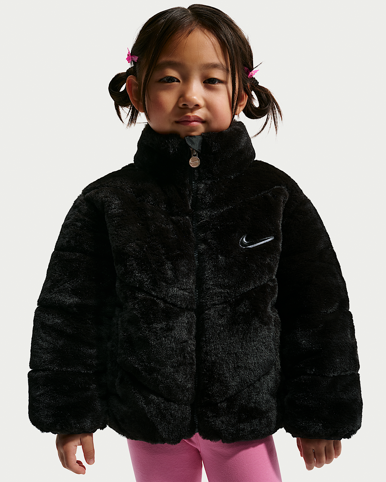 Детская куртка Nike Toddler Quilted Faux Fur