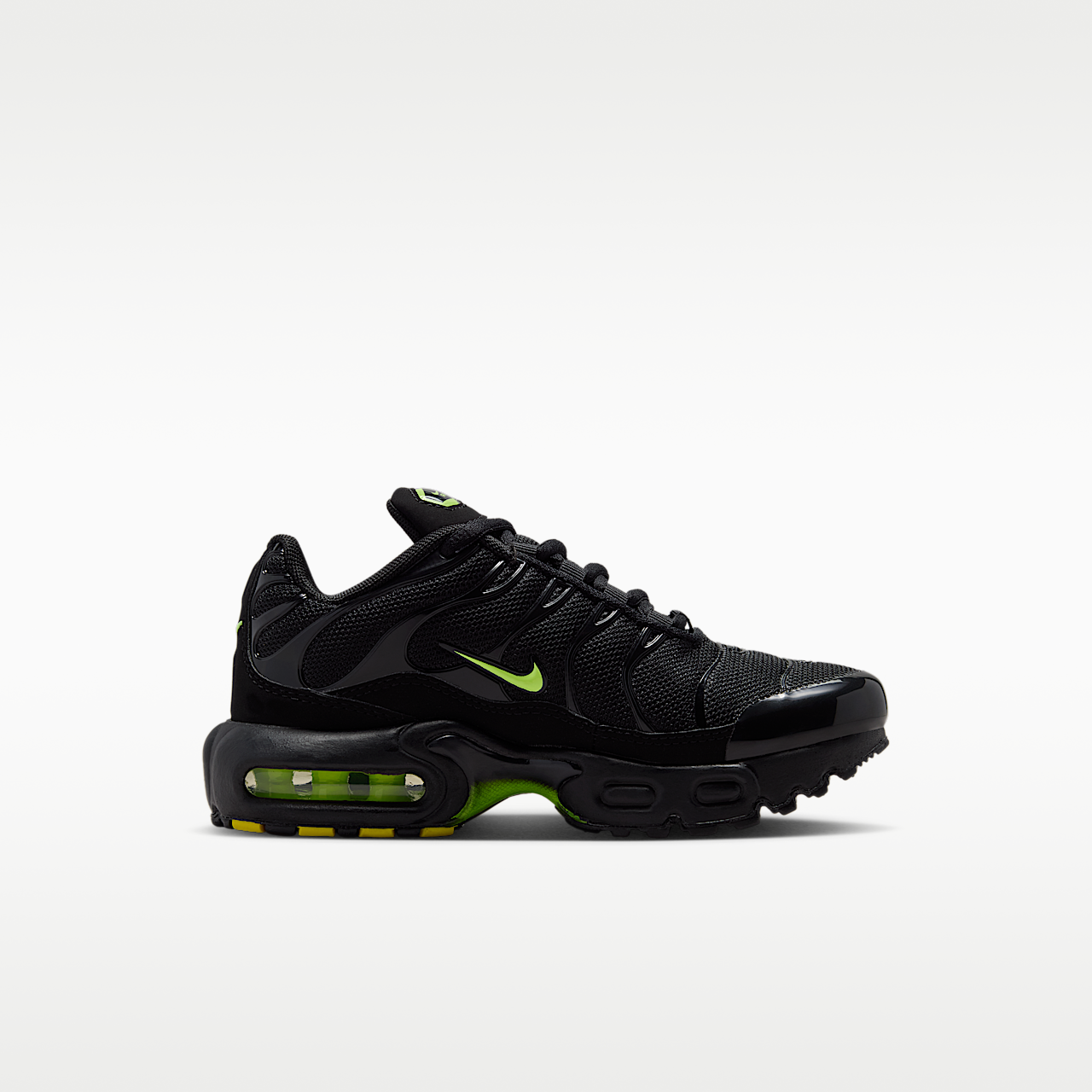 Nike Air Max Plus sneaker Zwart/Zwart/Volt Ice