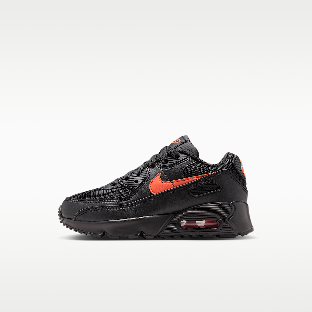 Nike Air Max sneaker Zwart/Turf Orange