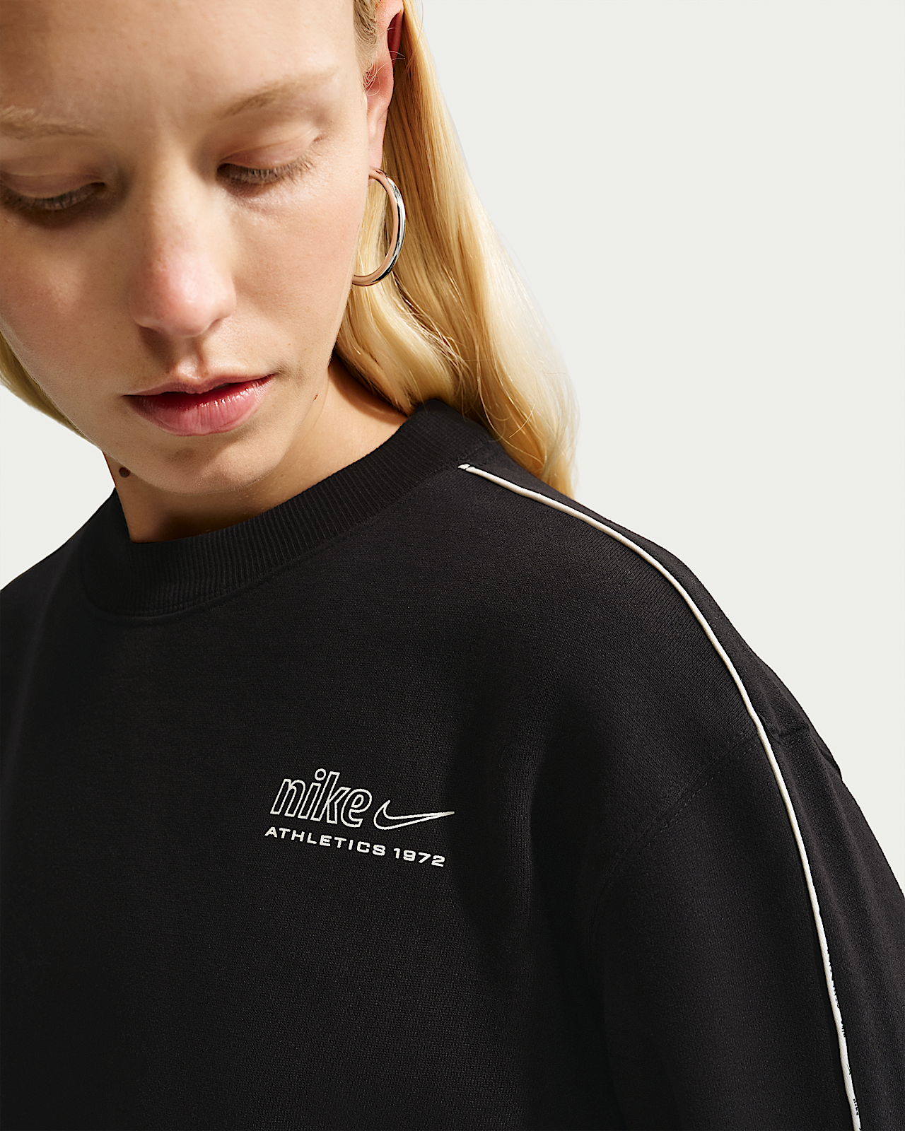 Женские  Nike Studio Fleece Medium Weight "Graphic Pack" "Nike Athletic Department" Crew