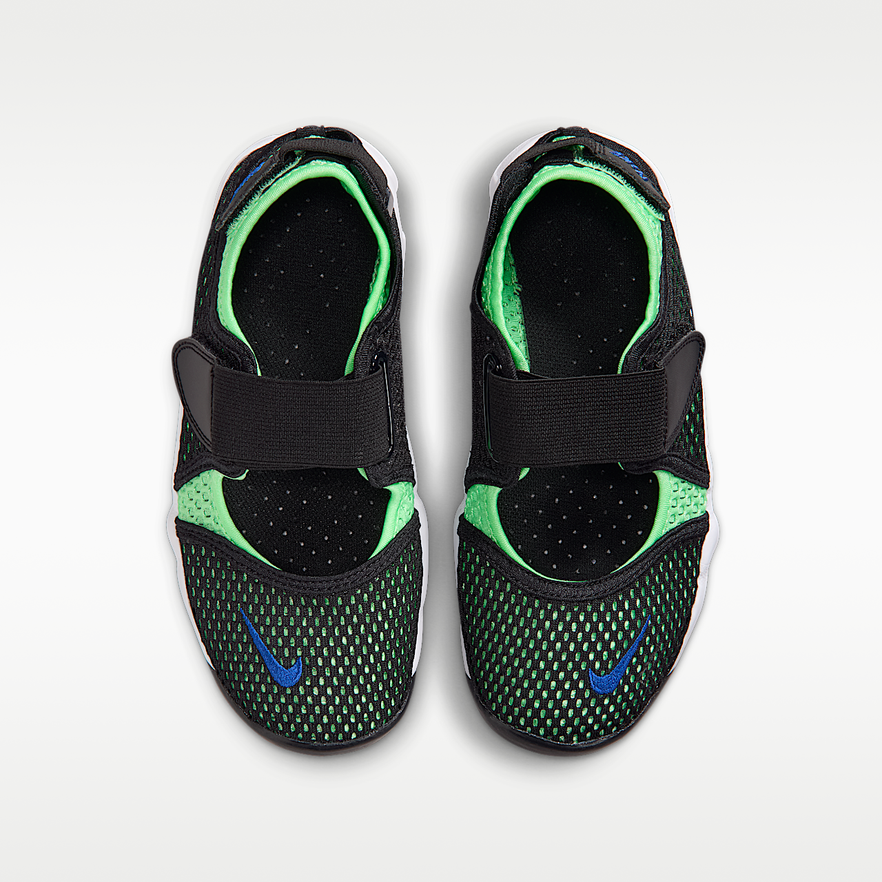 Nike  sneaker Zwart/Illusion Green/Wit/Old Royal