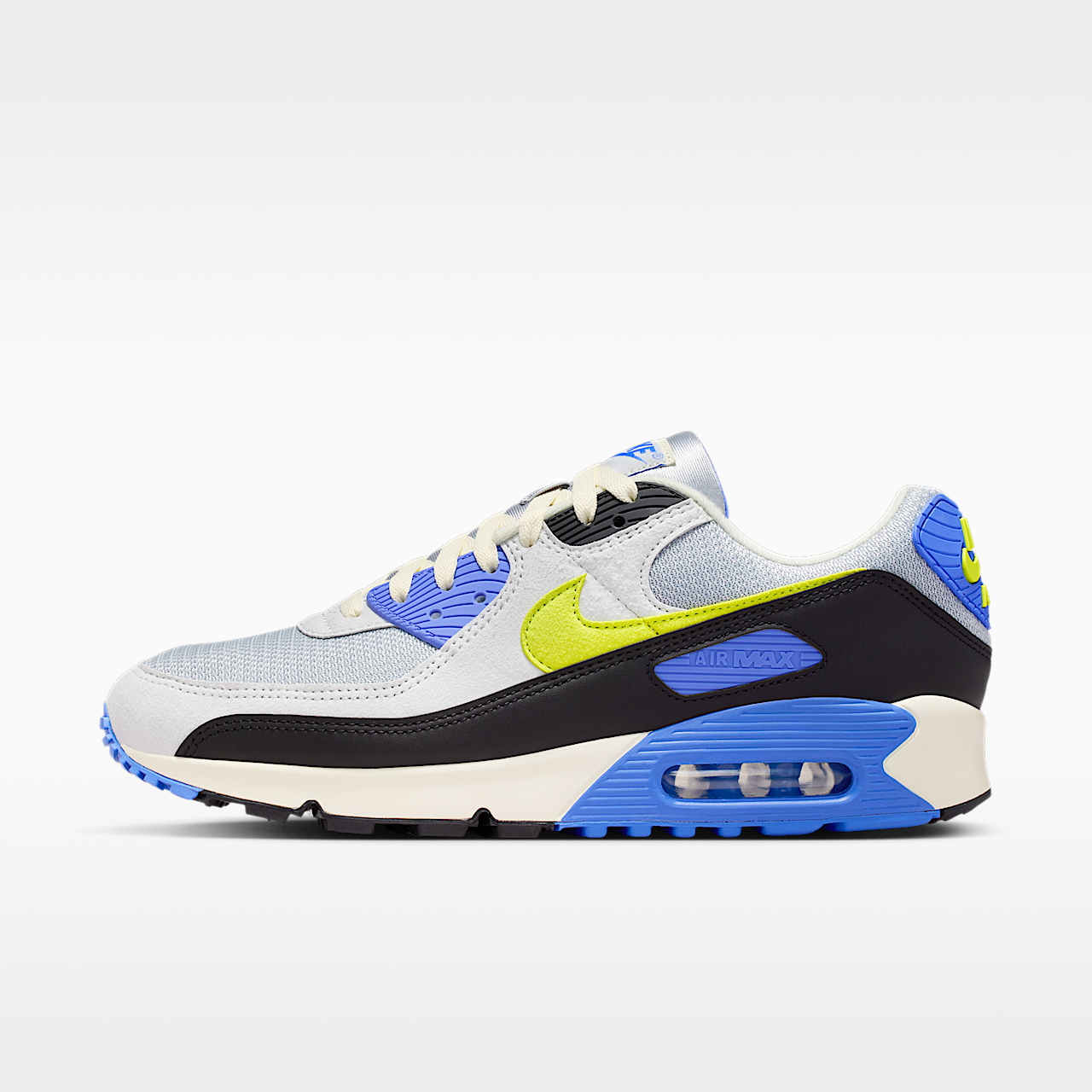 Nike Air Max sneaker Photon Dust/Light Smoke Grey/Zwart/Cyber