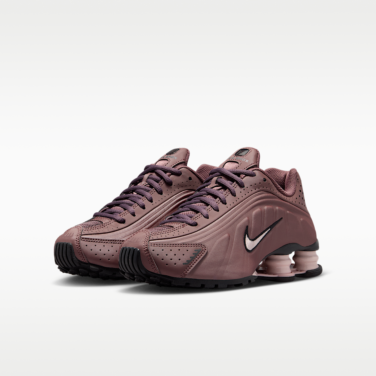 Nike Nike Shox sneaker Tattoo/Burgundy Crush/Metallic Dark Grey/Silt Red