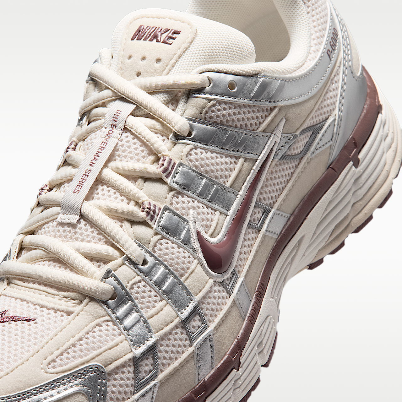 Nike P-6000 sneaker Phantom/Metallic Silver/Light Orewood Brown/Tattoo