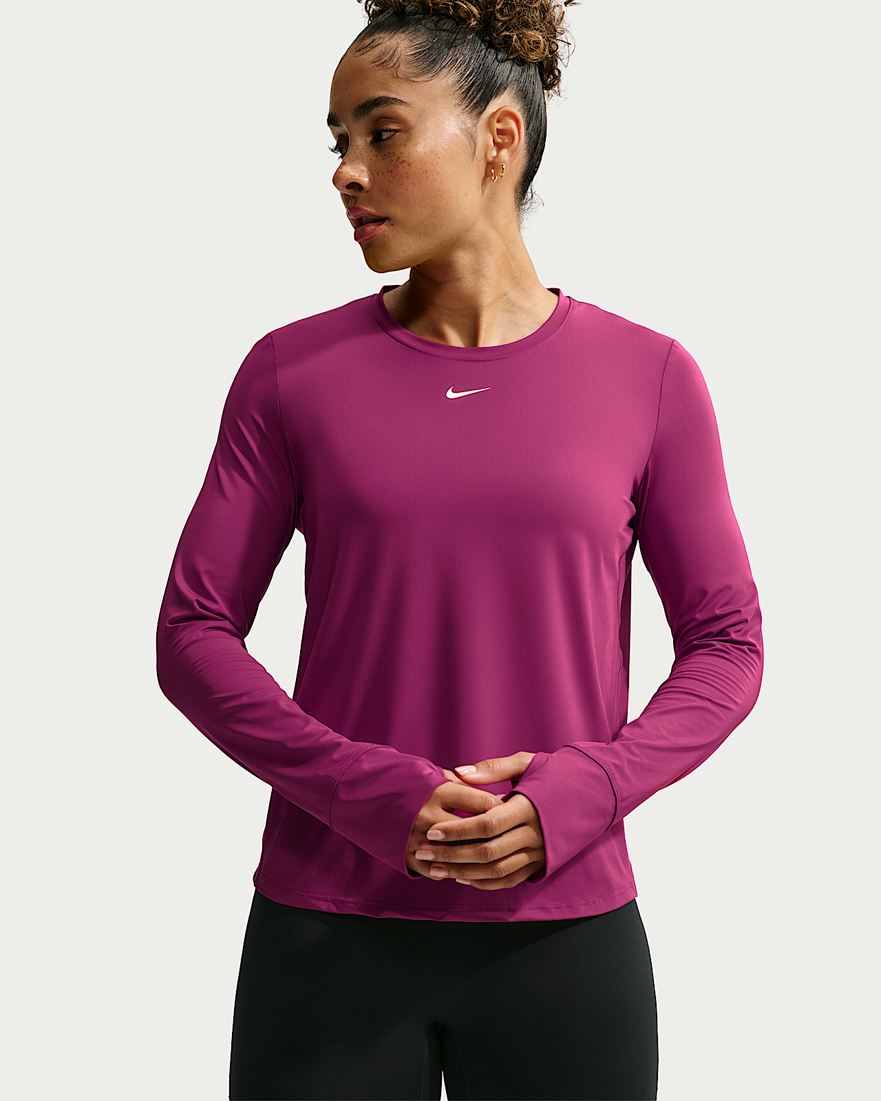 Женские  Nike One Classic Dri-FIT Long-Sleeve Top
