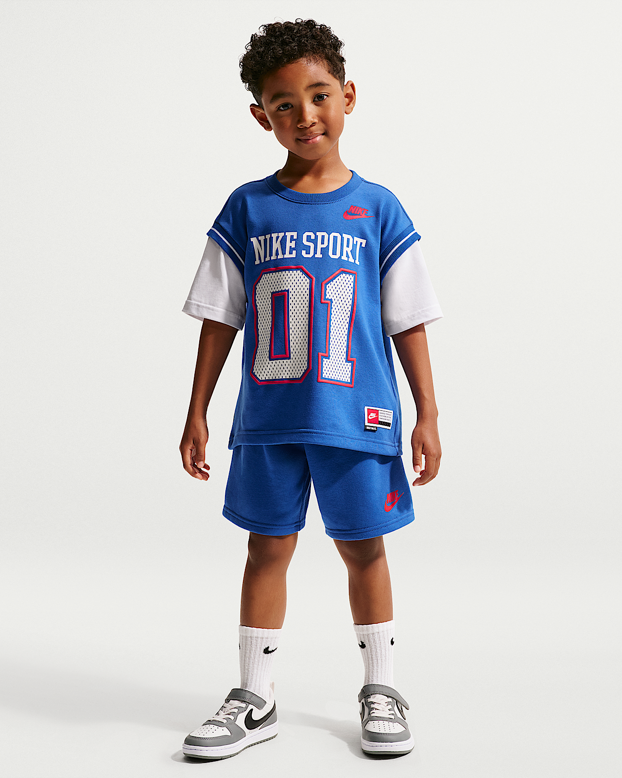 Детские шорты Nike Sportswear Little Kids' Multisport 2-Piece Shorts Set
