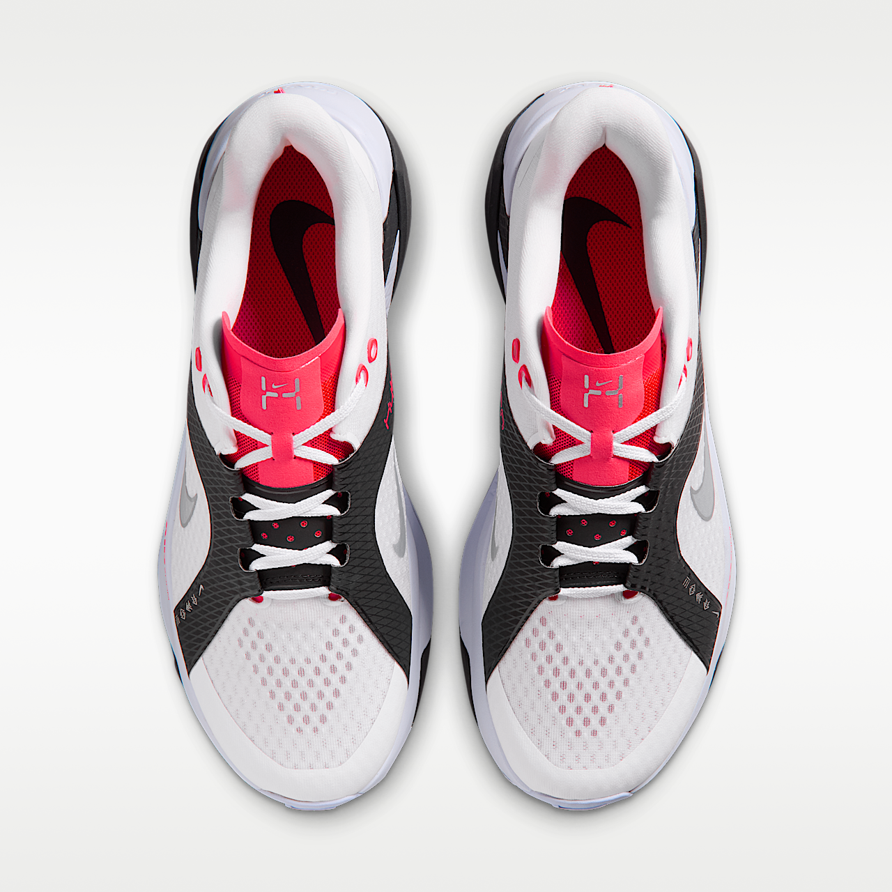 Nike  sneaker Wit/Zwart/Laser Crimson/Metallic Silver