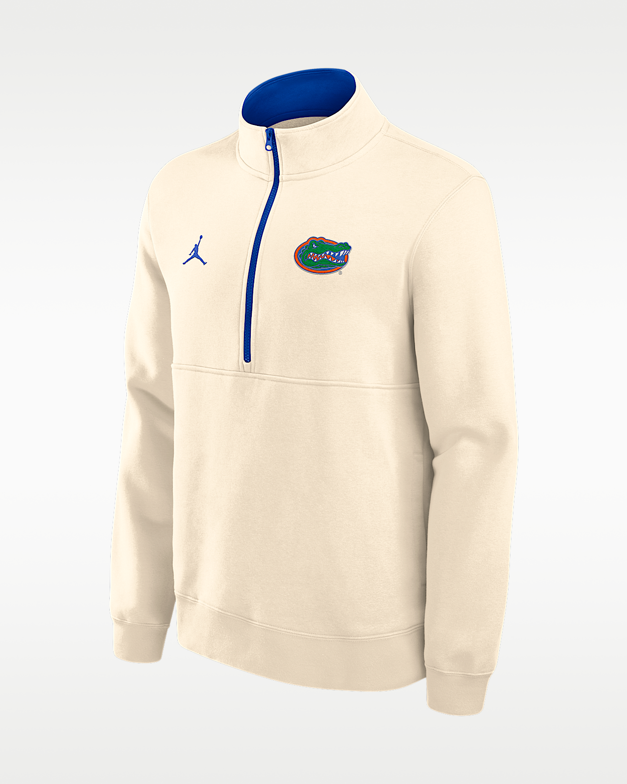Мужские  Florida Primetime Primary Logo Jordan Brand College 1/2-Zip Crew
