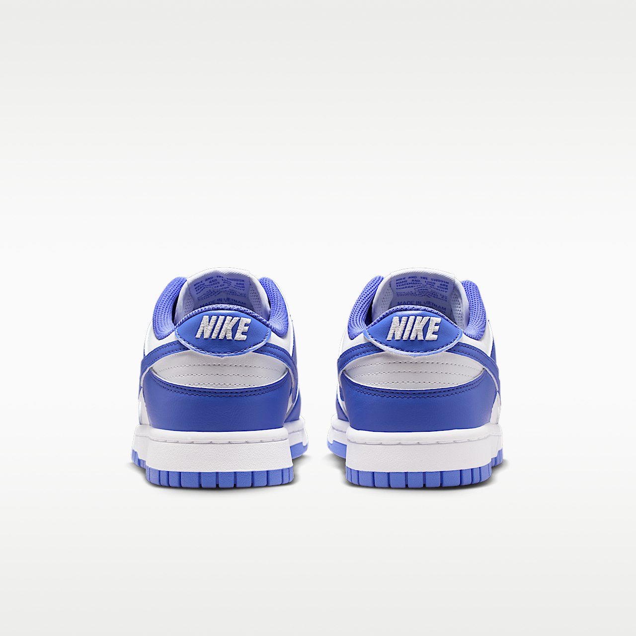Nike Dunk Low sneaker Wit/Wit/Sapphire