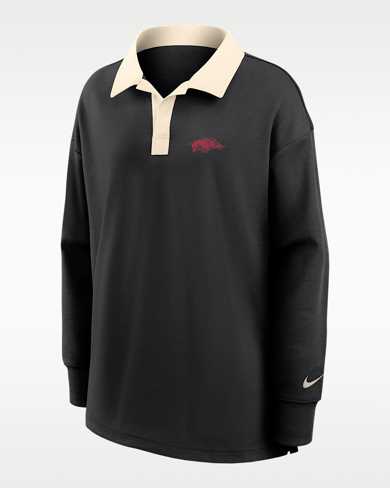 Женские  Nike College (Arkansas) Long-Sleeve Polo