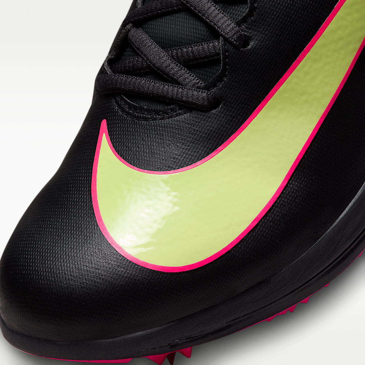 Nike  sneaker Zwart/Light Lemon Twist/Fierce Pink