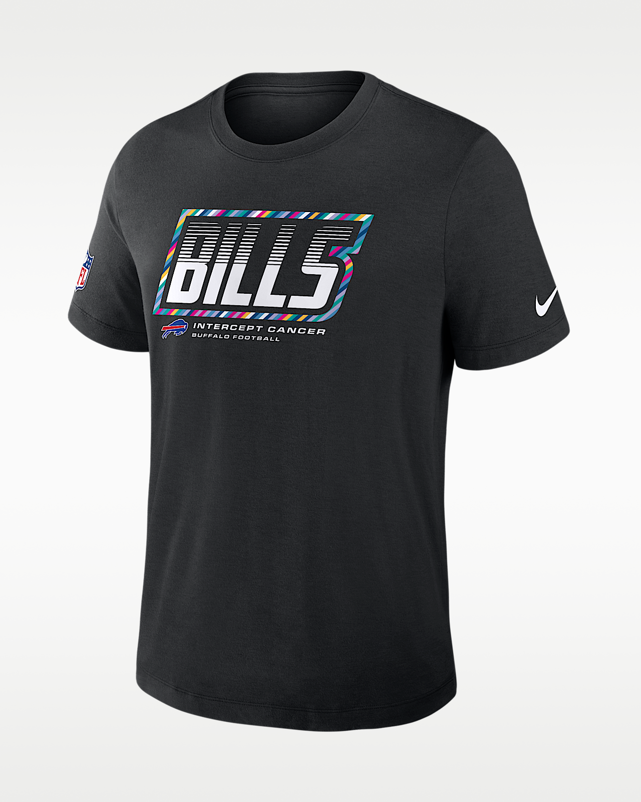 Мужская футболка Buffalo Bills Crucial Catch Sideline Nike Dri-FIT NFL