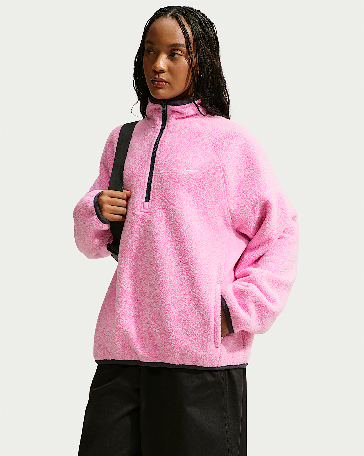 Женские  Nike Sportswear Oversized Fleece Top