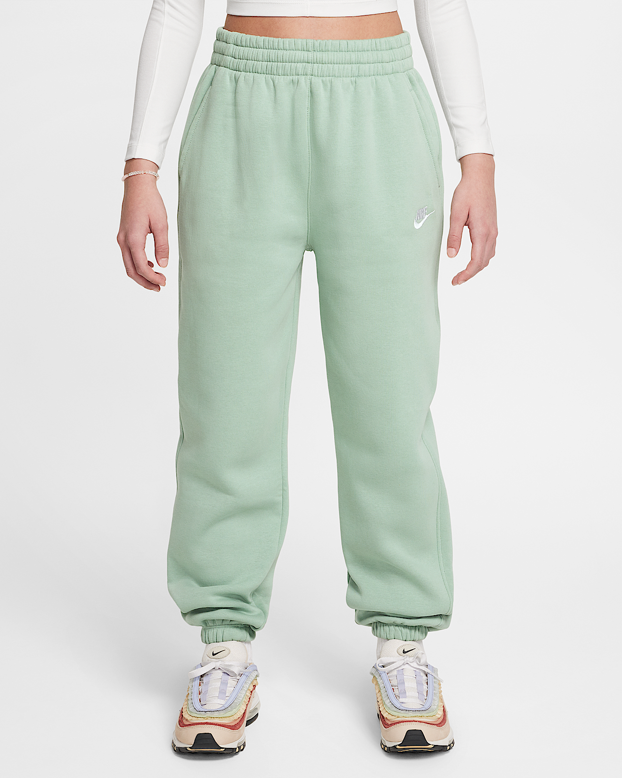 Детские  Nike Sportswear Club Fleece Big Kids' Loose Pants