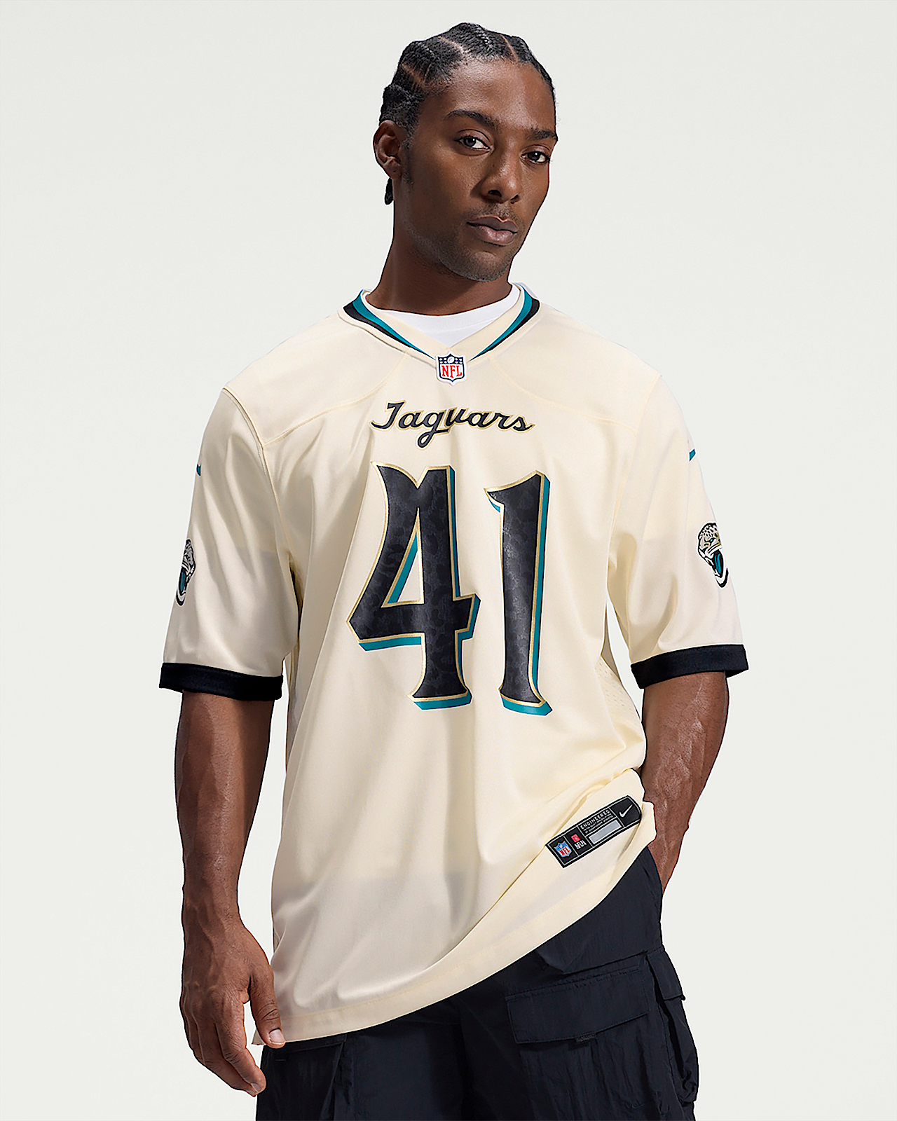 Мужские джерси Josh Hines-Allen Jacksonville Jaguars Rivalries Collection Nike NFL Game Jersey