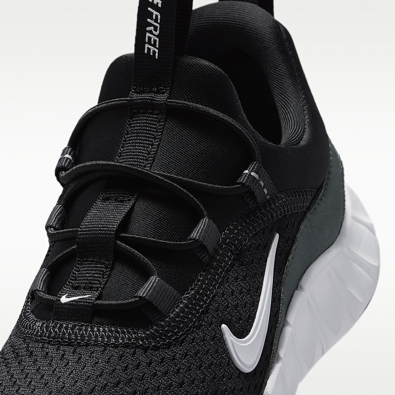 Nike Free sneaker Zwart/Anthracite/Wit