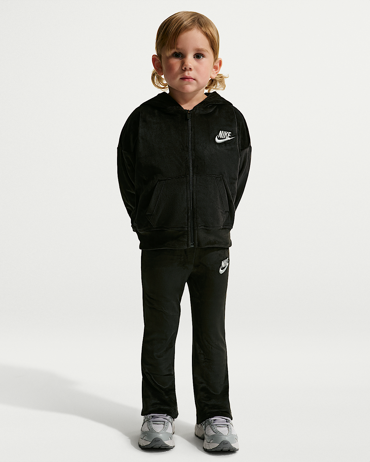 Детские тайтсы Nike Toddler 2-Piece Velour Flared Leggings Set
