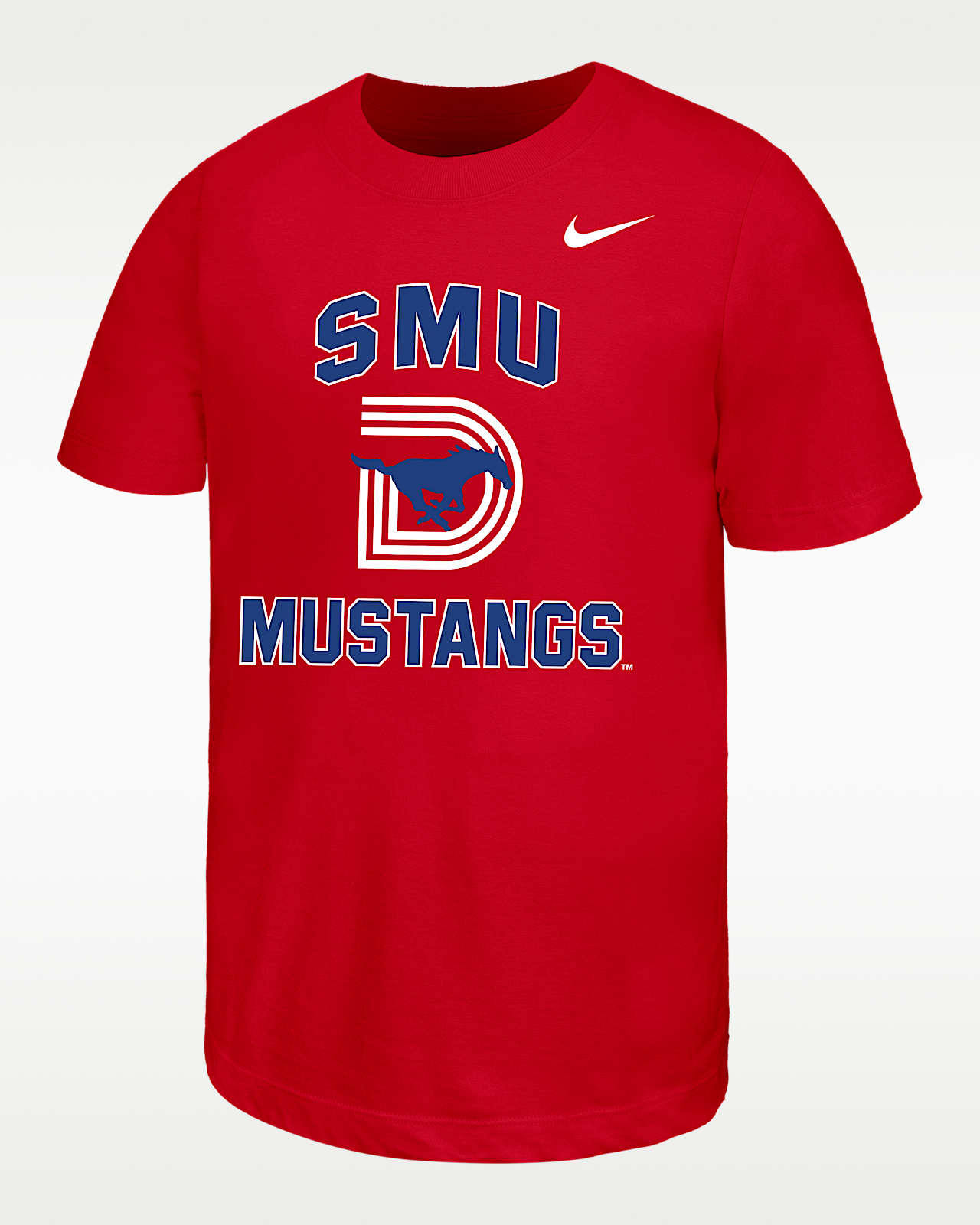 Детская футболка SMU Mustangs Big Kids' Nike Football для футбола