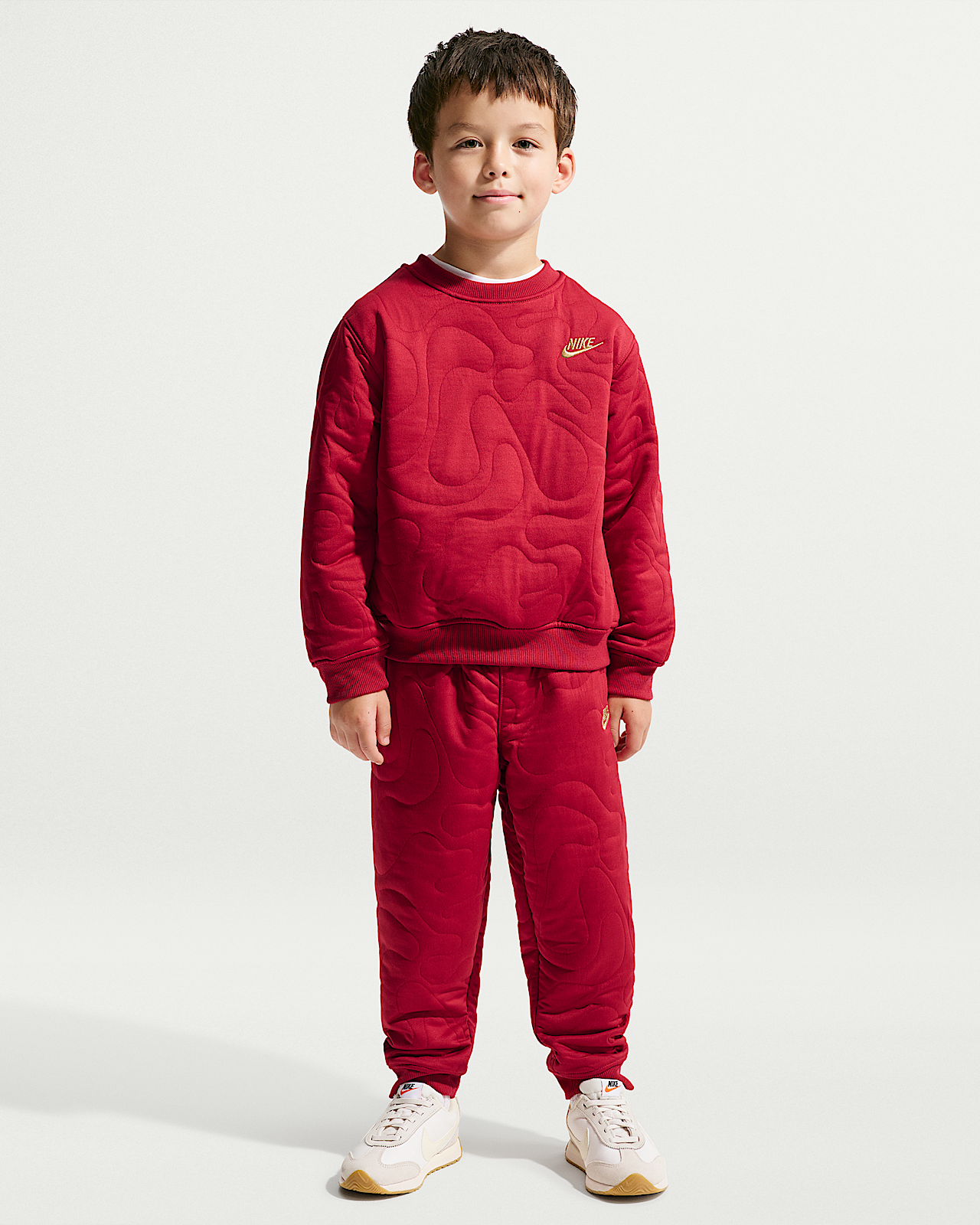 Детские  Nike Sportswear Little Kids' Frost Futura 2-Piece Crew Set
