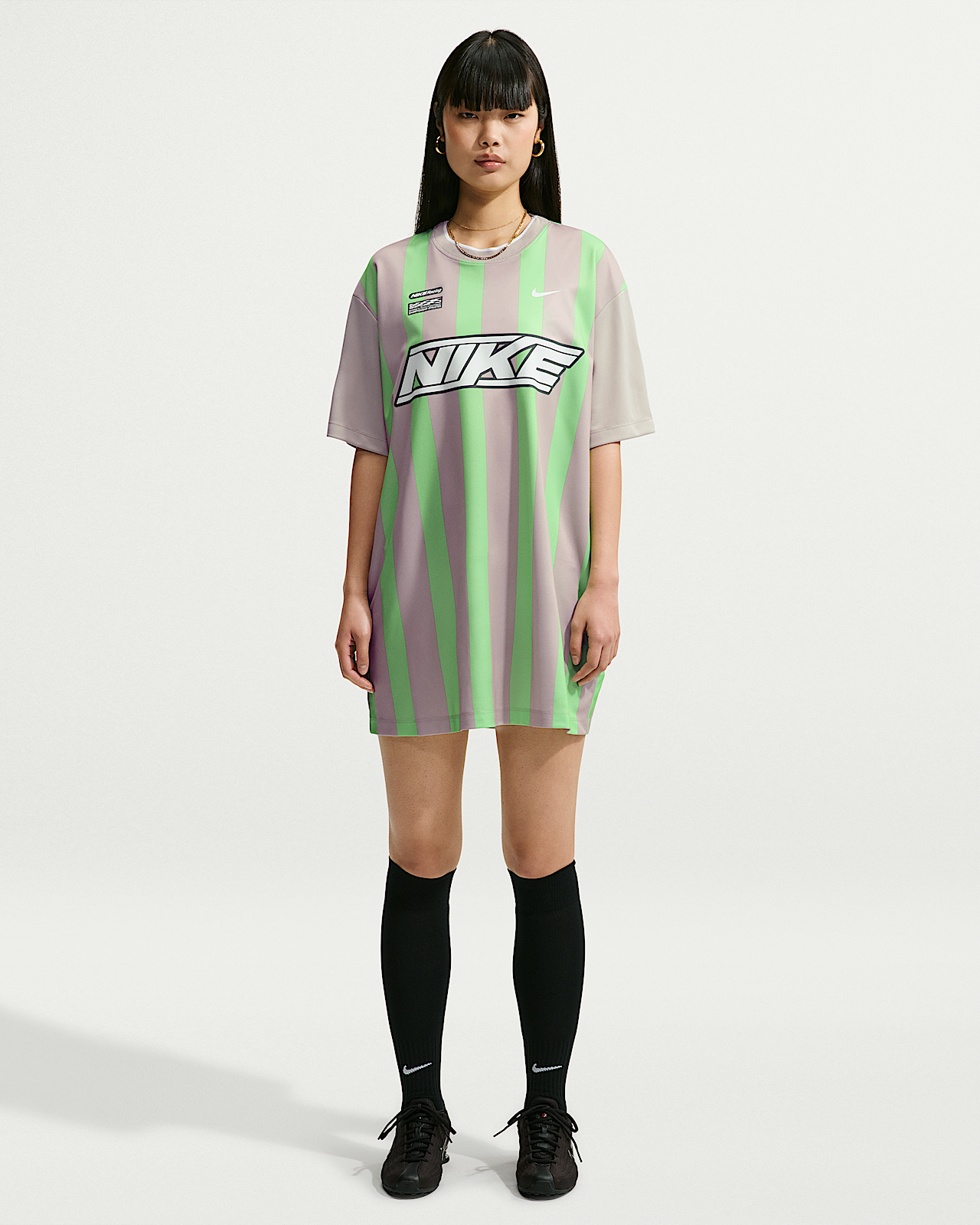 Женские джерси Nike Sportswear Oversized Jersey Mini Dress