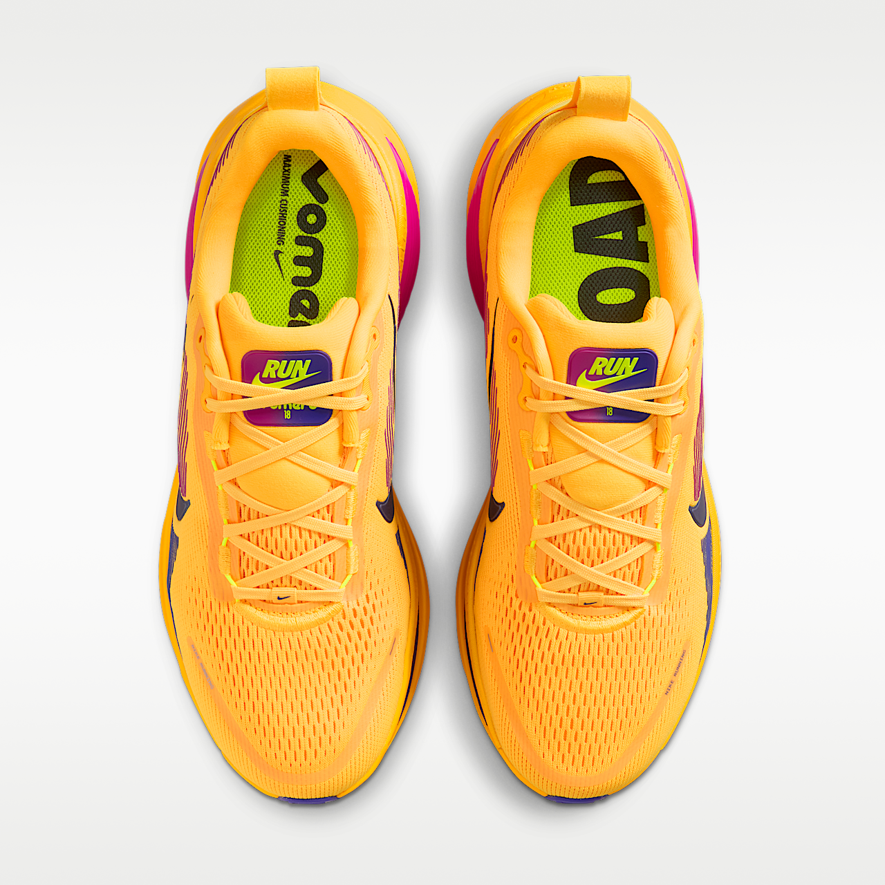 Nike Vomero sneaker Citron Pulse/Laser Orange/Hyper Violet/Blue Void