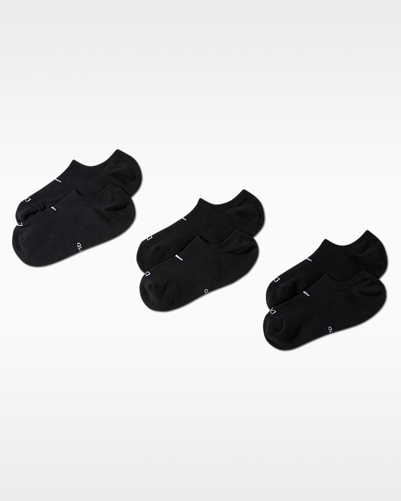 Unisex носки Nike Everyday Plus Cushioned Training Footie Socks (3 Pairs) для тренировок