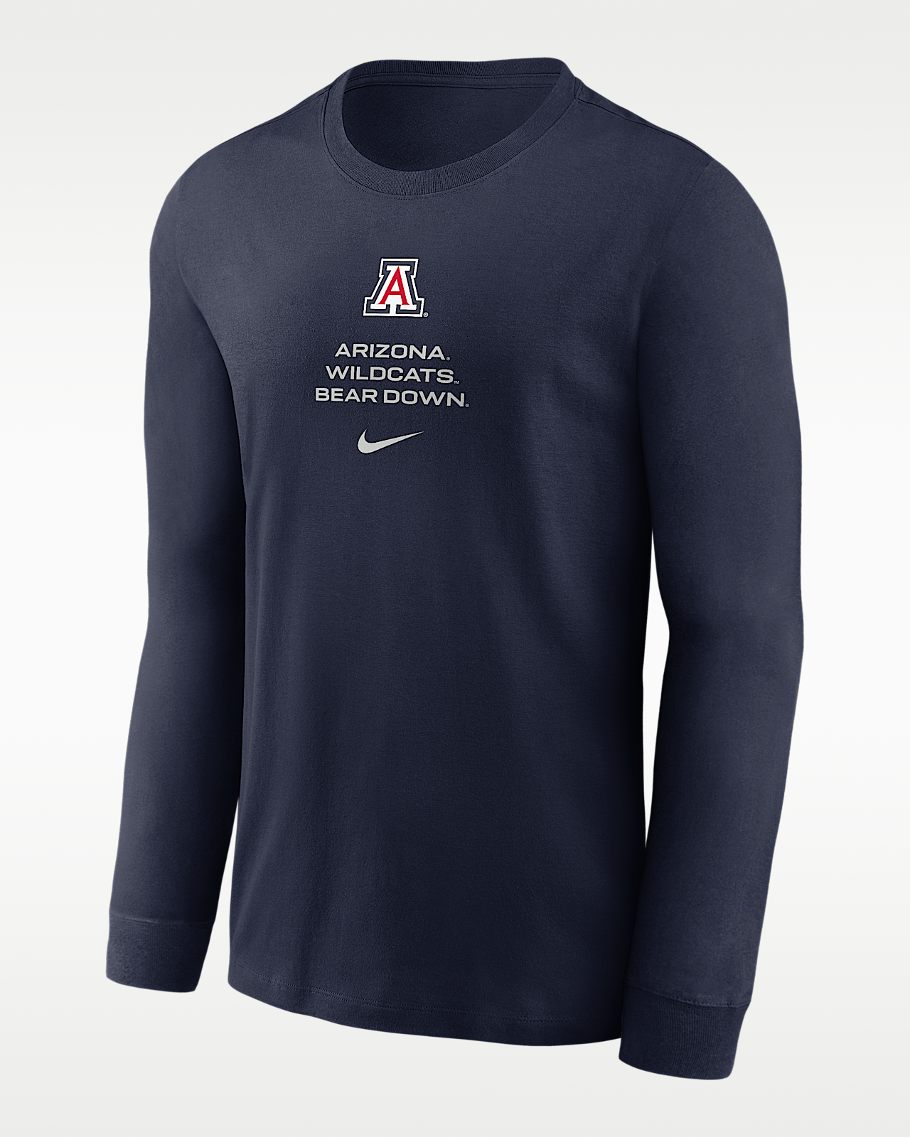 Мужская футболка Arizona Sideline Nike Dri-FIT College Long-Sleeve