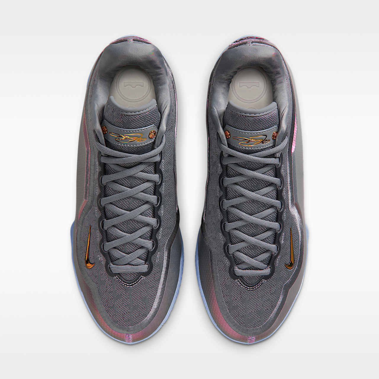 Nike LeBron sneaker Cool Grey/Cool Grey/Zwart