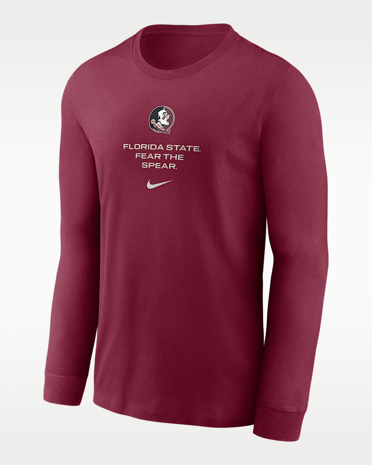 Мужская футболка Florida State Sideline Nike Dri-FIT College Long-Sleeve