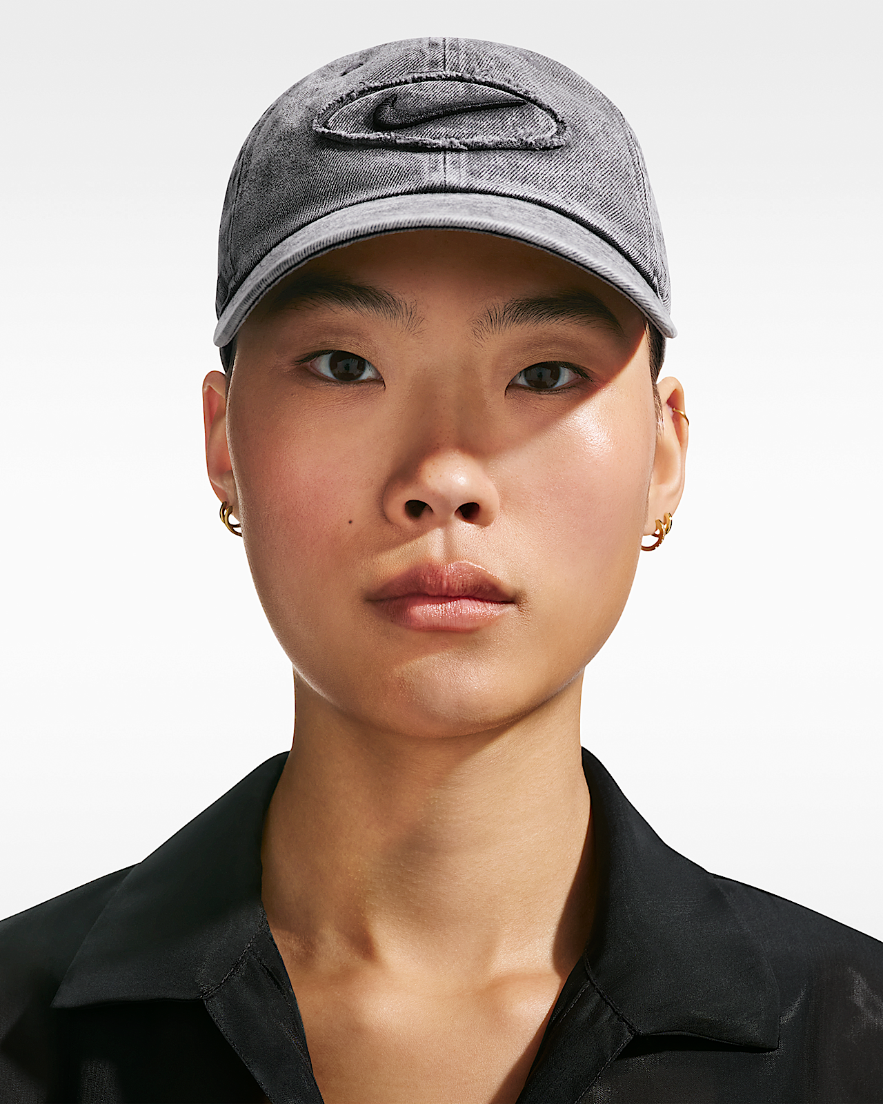 Женская кепка Nike Club Unstructured Denim Patch Cap