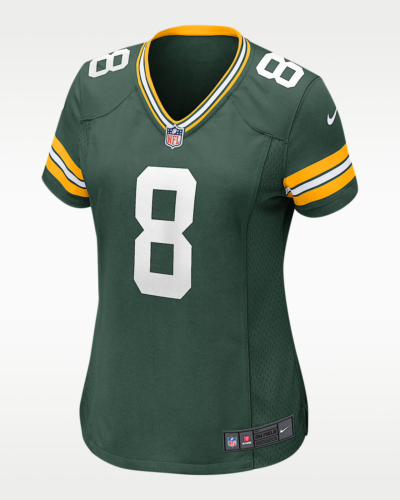 Женские джерси Josh Jacobs Green Bay Packers Nike NFL Game Football Jersey для футбола