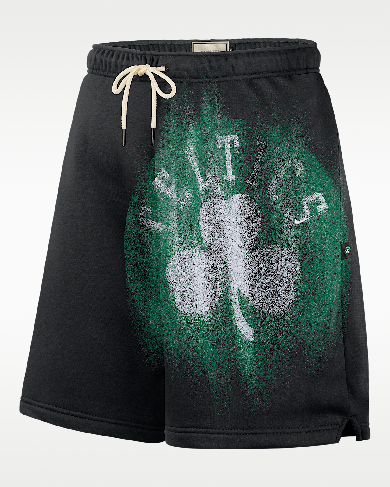 Мужские шорты Boston Celtics Standard Issue Nike Fleece Basketball Shorts для баскетбола