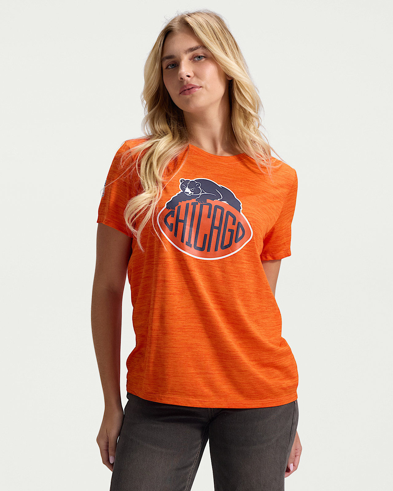Женская футболка Chicago Bears Rivalries Collection Sideline Velocity Nike Dri-FIT NFL