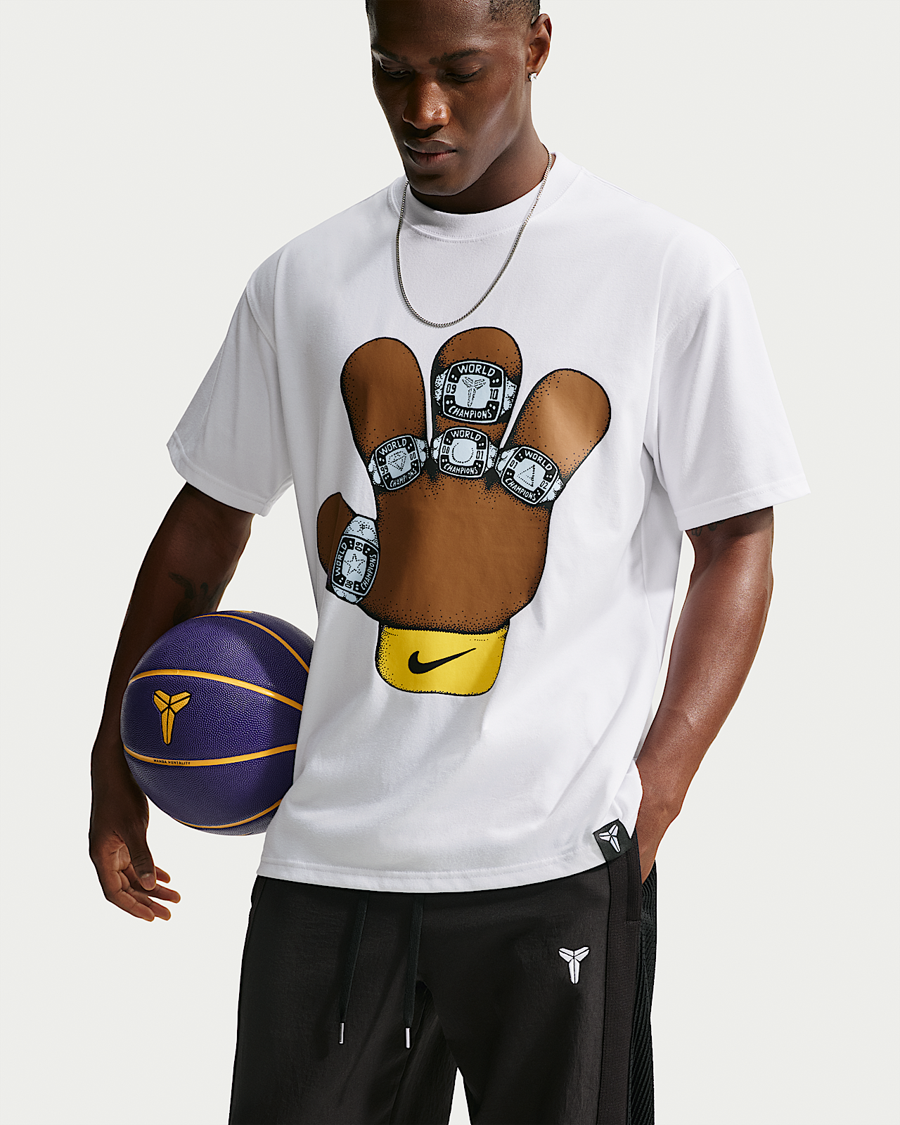 Мужская футболка Kobe Nike Dri-FIT Basketball для баскетбола