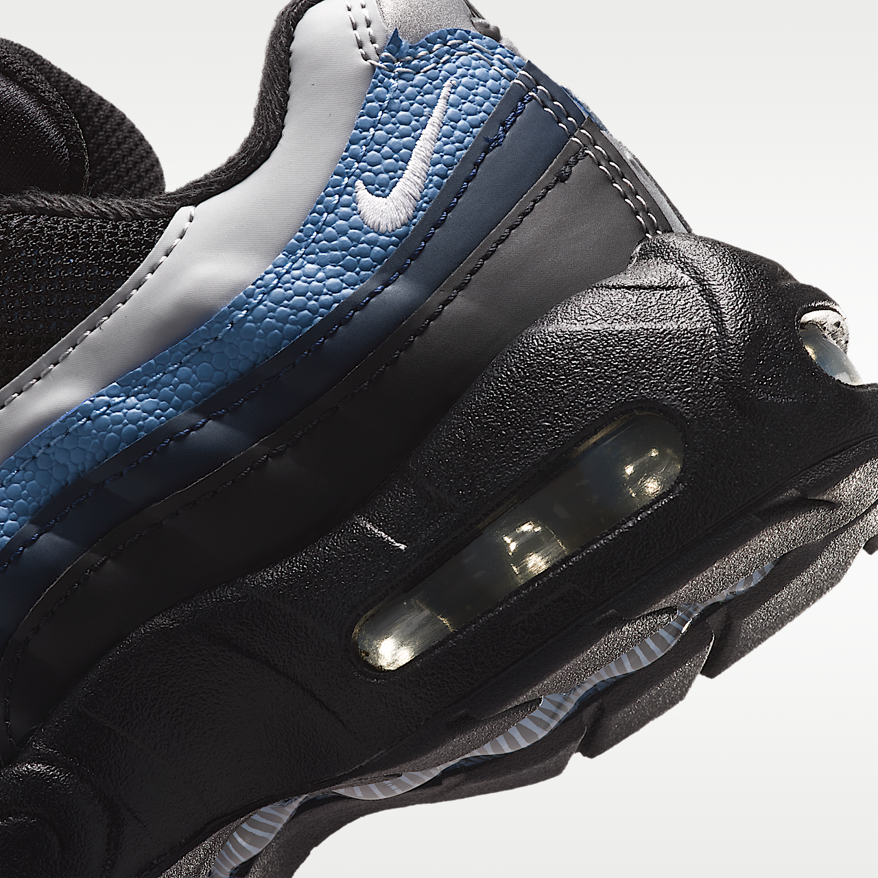 Nike Air Max 95 sneaker Zwart/Light Smoke Grey/Work Blue/Wit